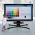 Product image Motorized mobile height and tilt adjustable monitor stand, 70 cm of vertical travel SCETTAC3535B
