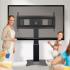 Product image Motorized XL display mount & monitor stand, 50 cm of vertical travel SCEXLPBK