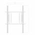 Product image Wall mounted 2 pylon system for displays from 75-86