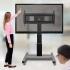 Product image Motorized mobile XL flat screen tv & monitor cart, 70 cm of vertical travel SCEXL3535B