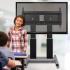 Product image Motorized heavy duty XL flat screen tv & monitor cart with 50 cm of vertical travel SCETADB