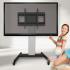 Product image TV cart, monitor cart with display mount, center of display 160 cm SCETANHVV12