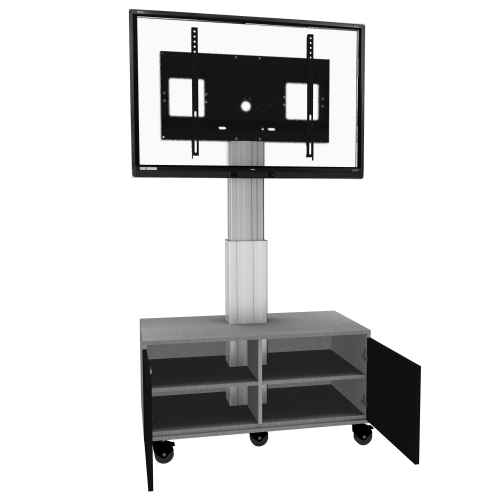 Product image Mobile TV cabinet with electrically height adjustment 
