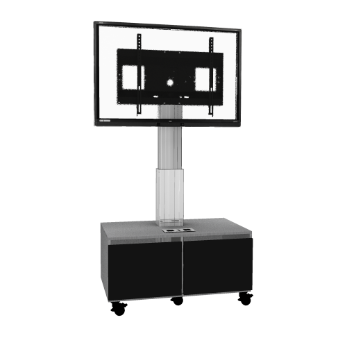 Product image Mobile TV cabinet with electrically height adjustment 